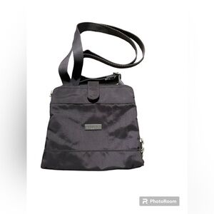 Baggallini Grey Travel Small Crossbody Bag